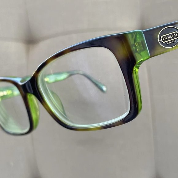 Coach Eyeglasses Frame Green Tortoise Glasses 5011 BROOKLYN 50[]16 135 main image 8